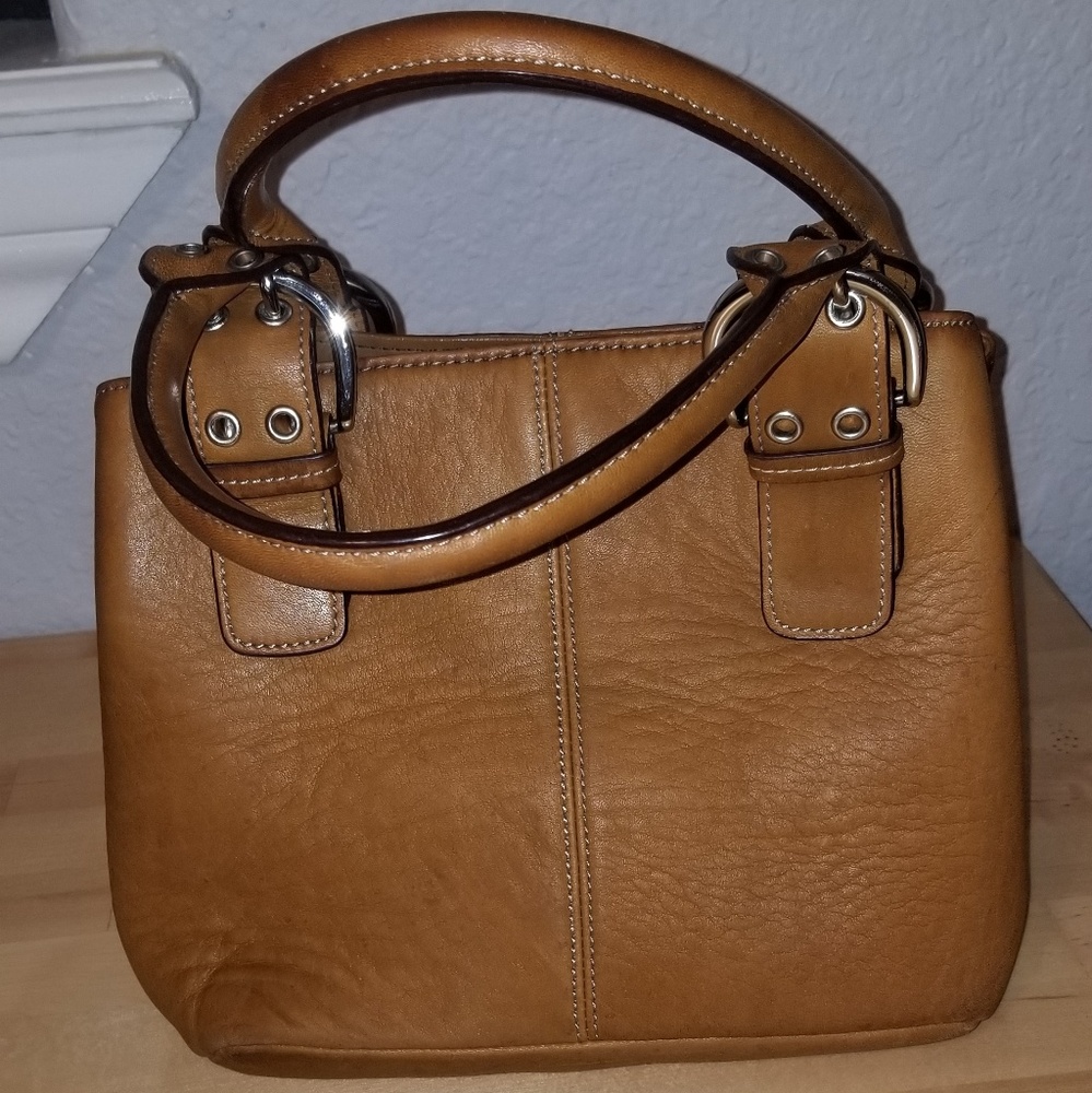 Tignanello leather handbag